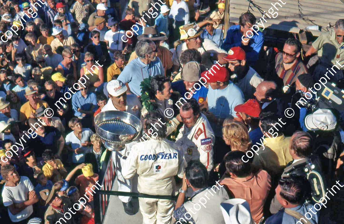 SS Podium Andretti, Stewart, Regazzoni