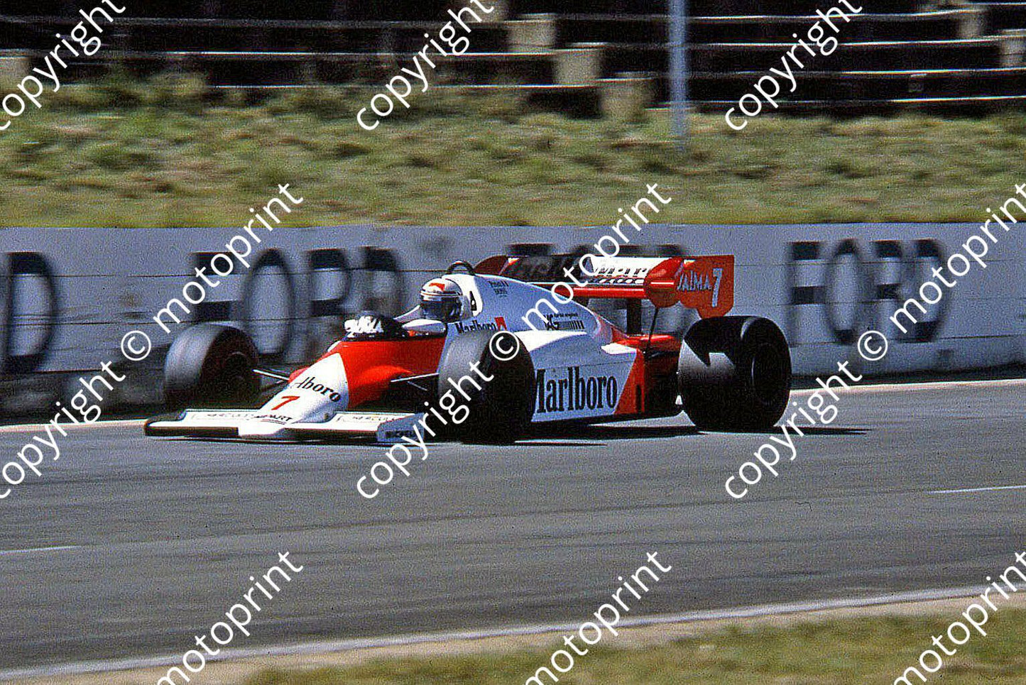 SS Prost McLaren TAG MP4-2 1