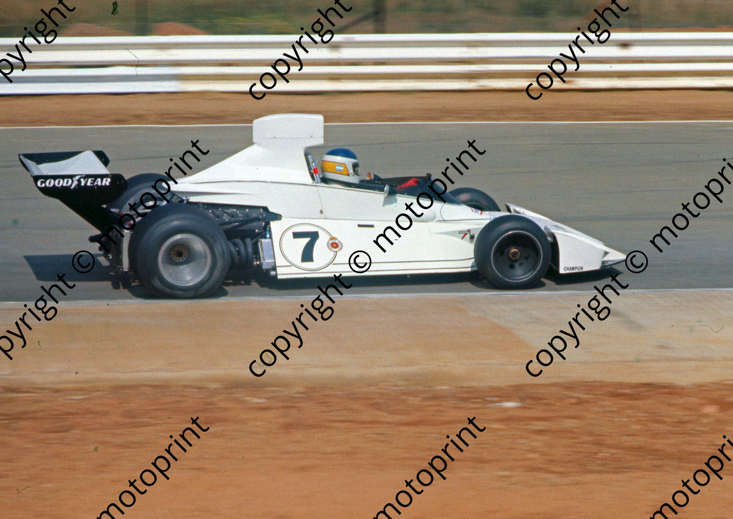 SS Reutemann Brabham BT44 cLubhouse straight A3