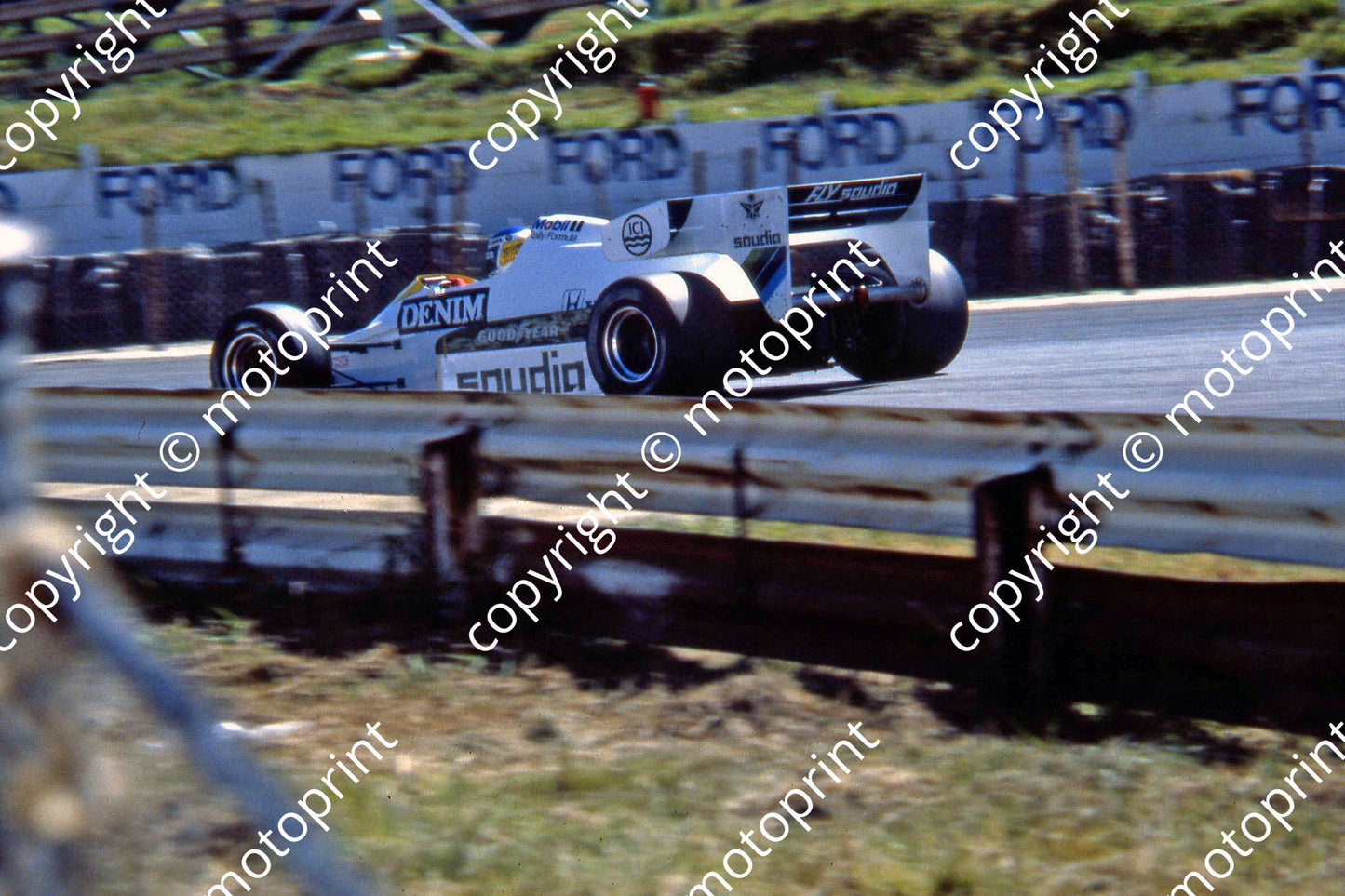 SS Rosberg Williams FW09 rear 1