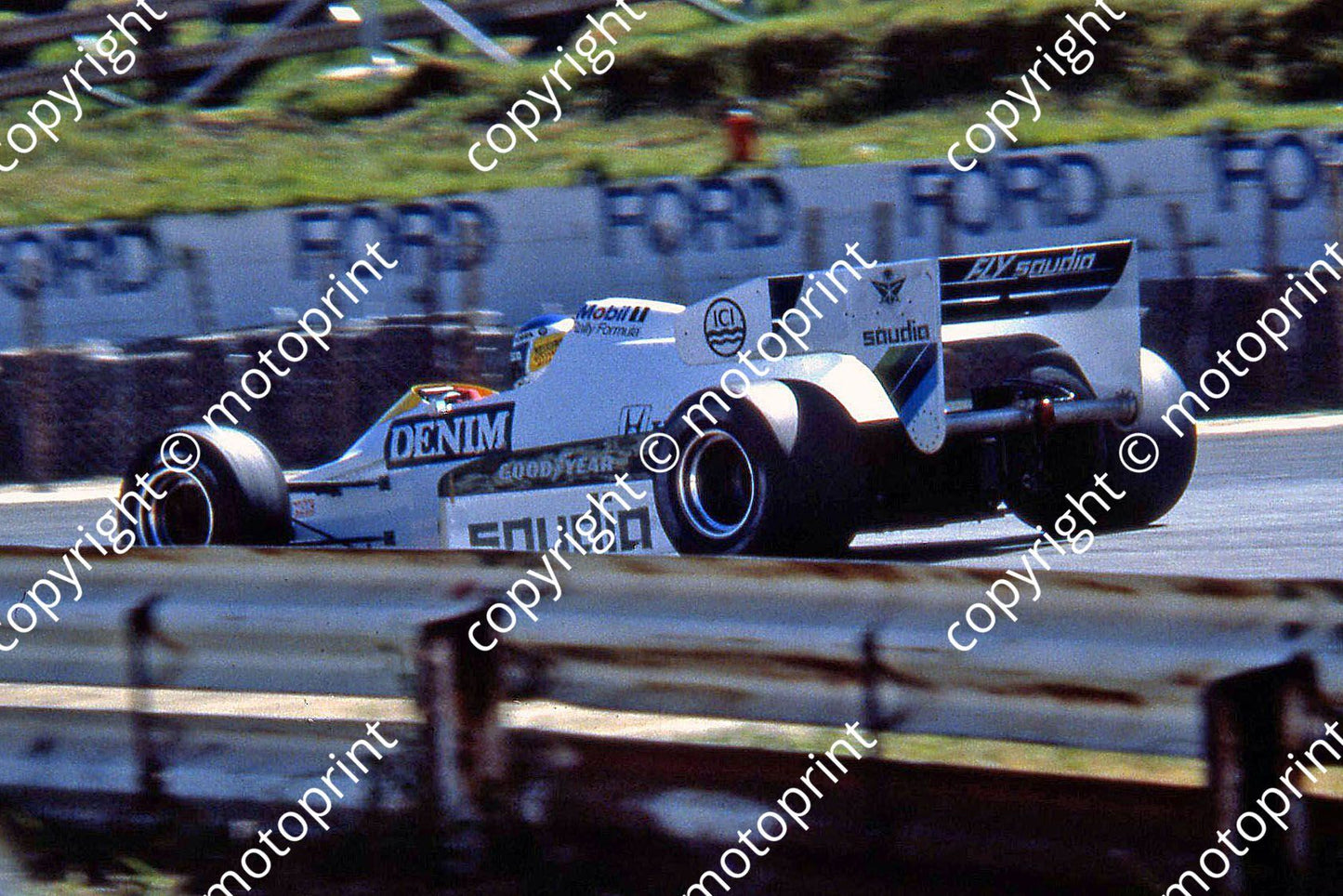 SS Rosberg Williams FW09 rear 2