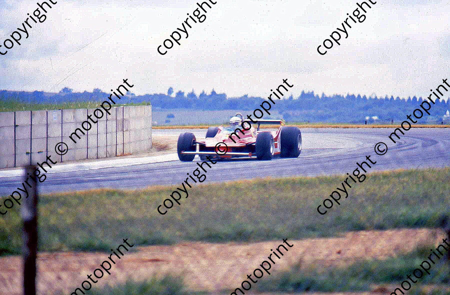 SS Scheckter Ferrari 312T5 warm up Sunset 2