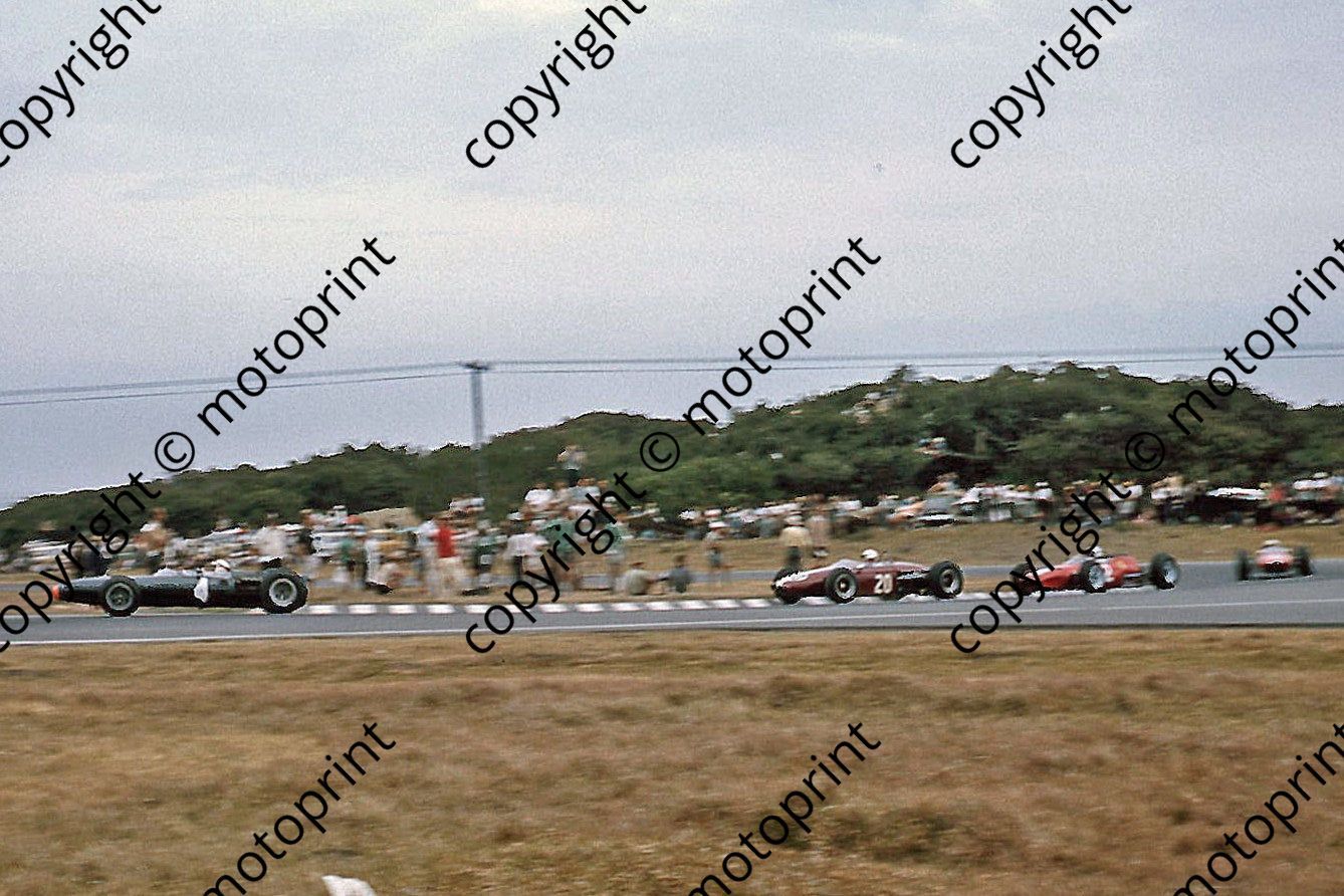 SS Stewart BRM, De Klerk Alfa, Bandini, Surtees Ferraris 4x6