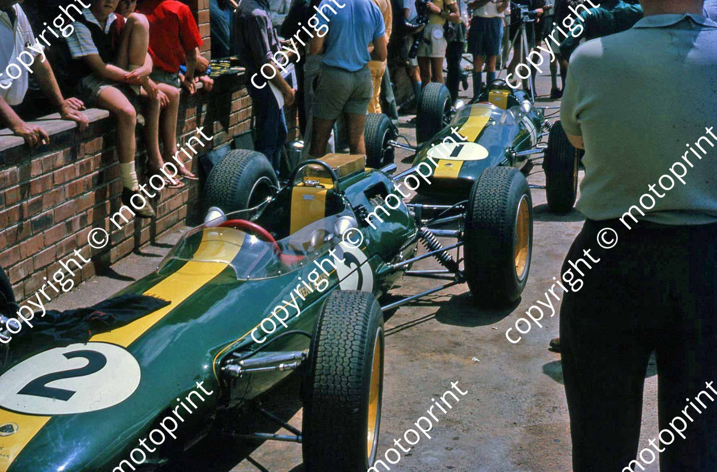 SS Team Lotus 25s (Thanks to Ken Stewart) (4)