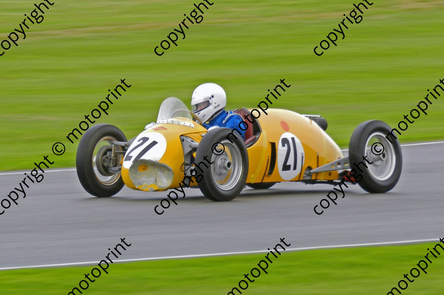 SS 21 Kieft Norton CK52 Rodney Delves nose damage hit spinning #8(10)