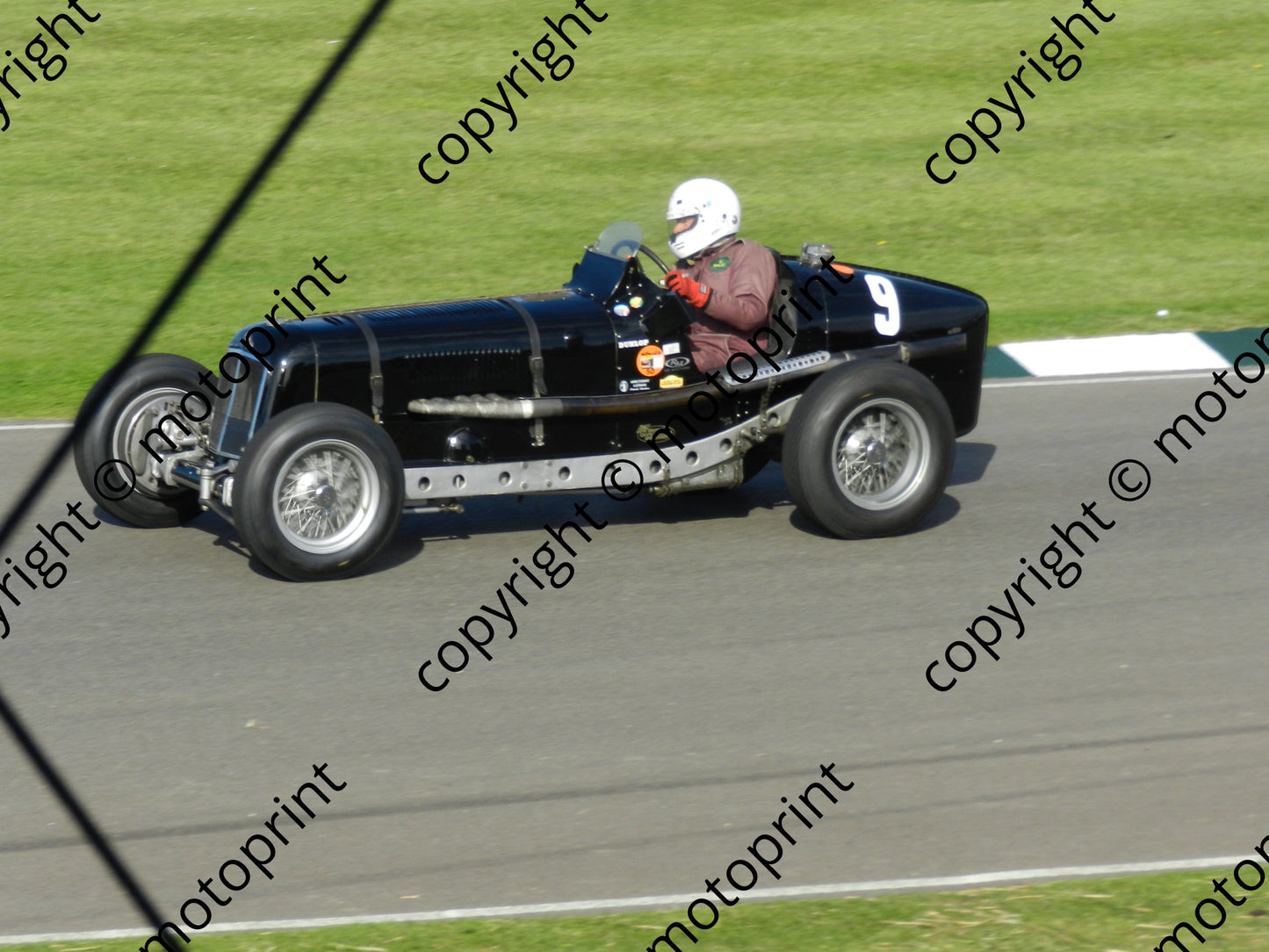 SS 9 ERA D type R4D Mac Hulbert NOTE GOODWOOD STAND BRACING CABLES (42)