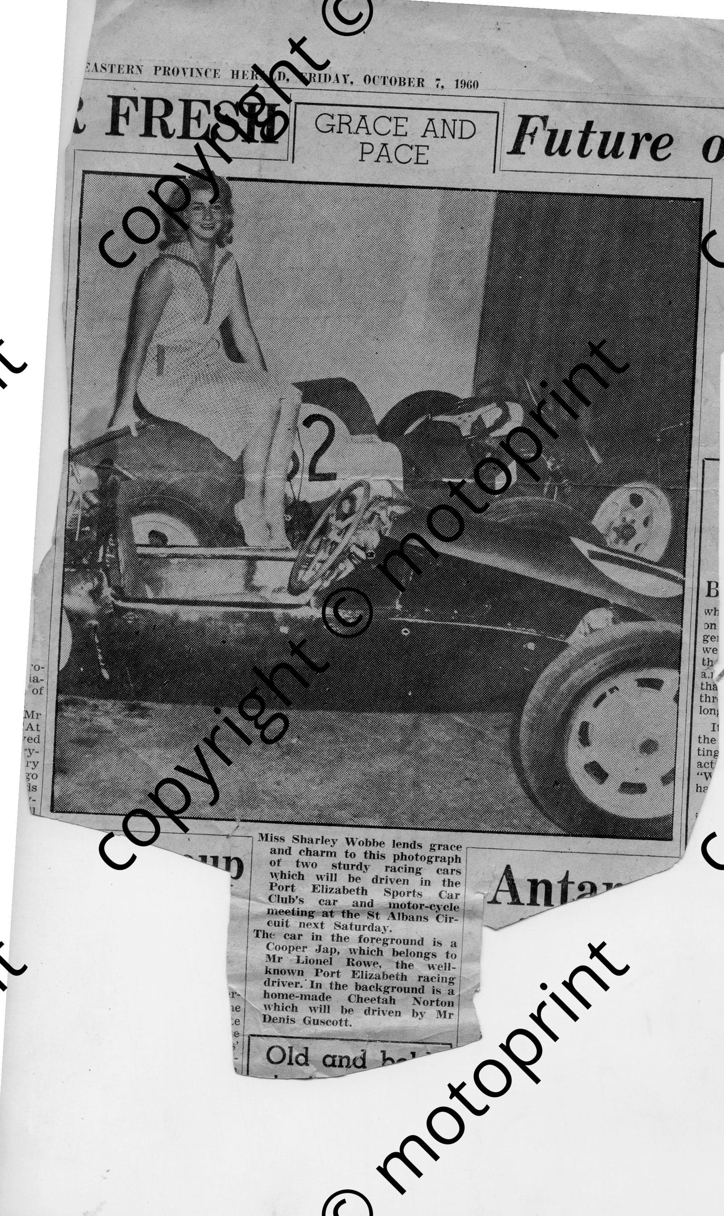 SS Cooper Jap Rowe; Cheetah of Guscott