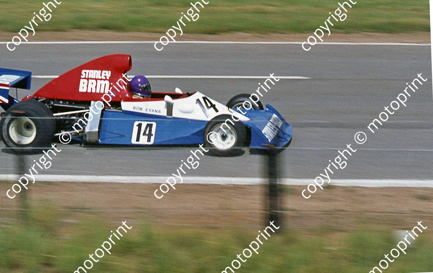 SS (thanks Stuart Falconer) a 435 1975 SA GP Evans Stanley BRM P201-002 NOTE WIRE FENCE