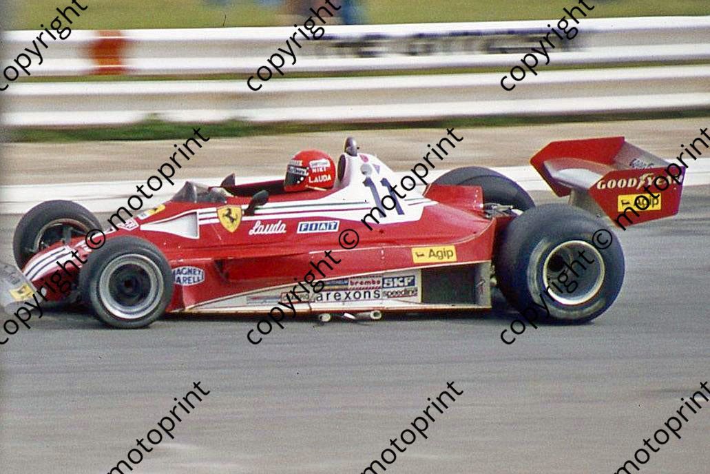 SS (thanks Stuart Falconer) a 580 1977 SA GP Lauda Ferrari (cropped) note roll bar debris from Pryce accident under car cropped