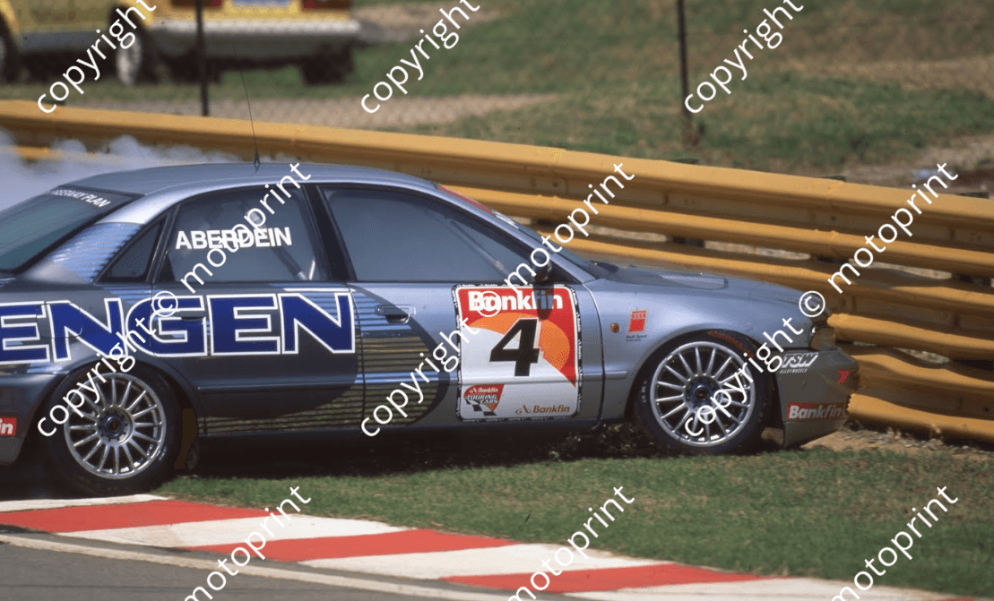 1999 Kya Bankfin 4 Chris Aberdein Audi crash (Colin Watling Photographic) (2)