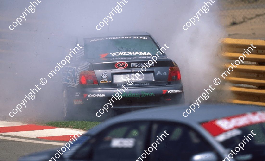 1999 Kya Bankfin 4 Chris Aberdein Audi crash (Colin Watling Photographic) (6)
