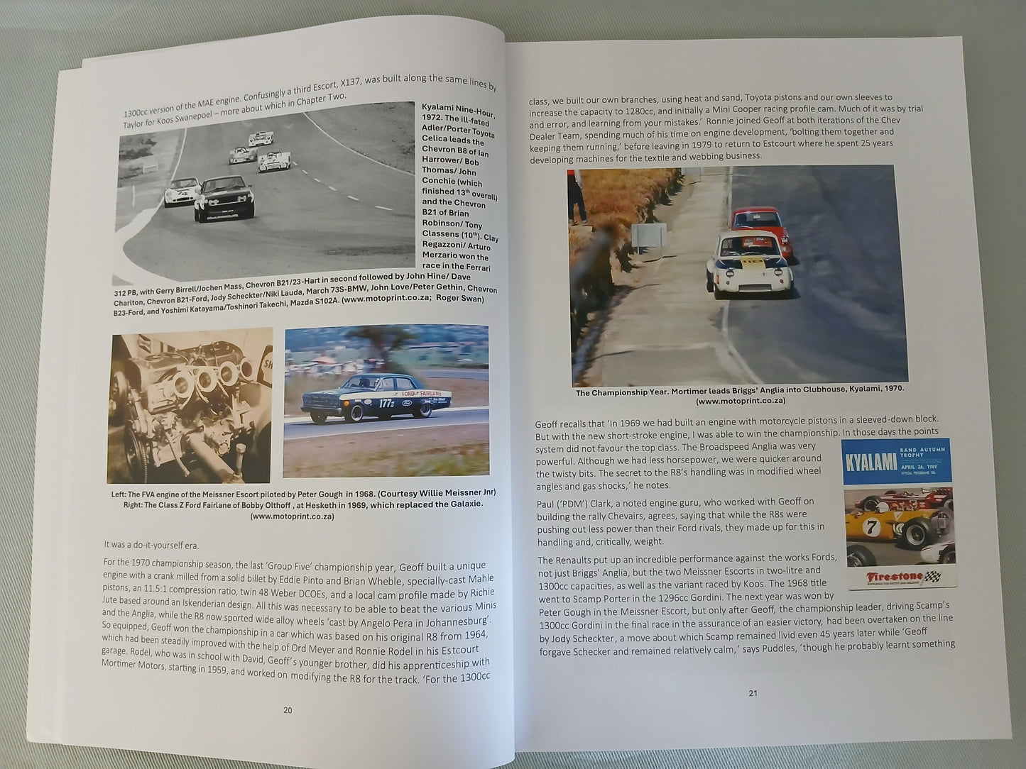 The Left and Right Stuff: Geoff Mortimer – Seven Decades in South African Motorsport, a book written by Greg Mills, with Robert Young and David Pearson