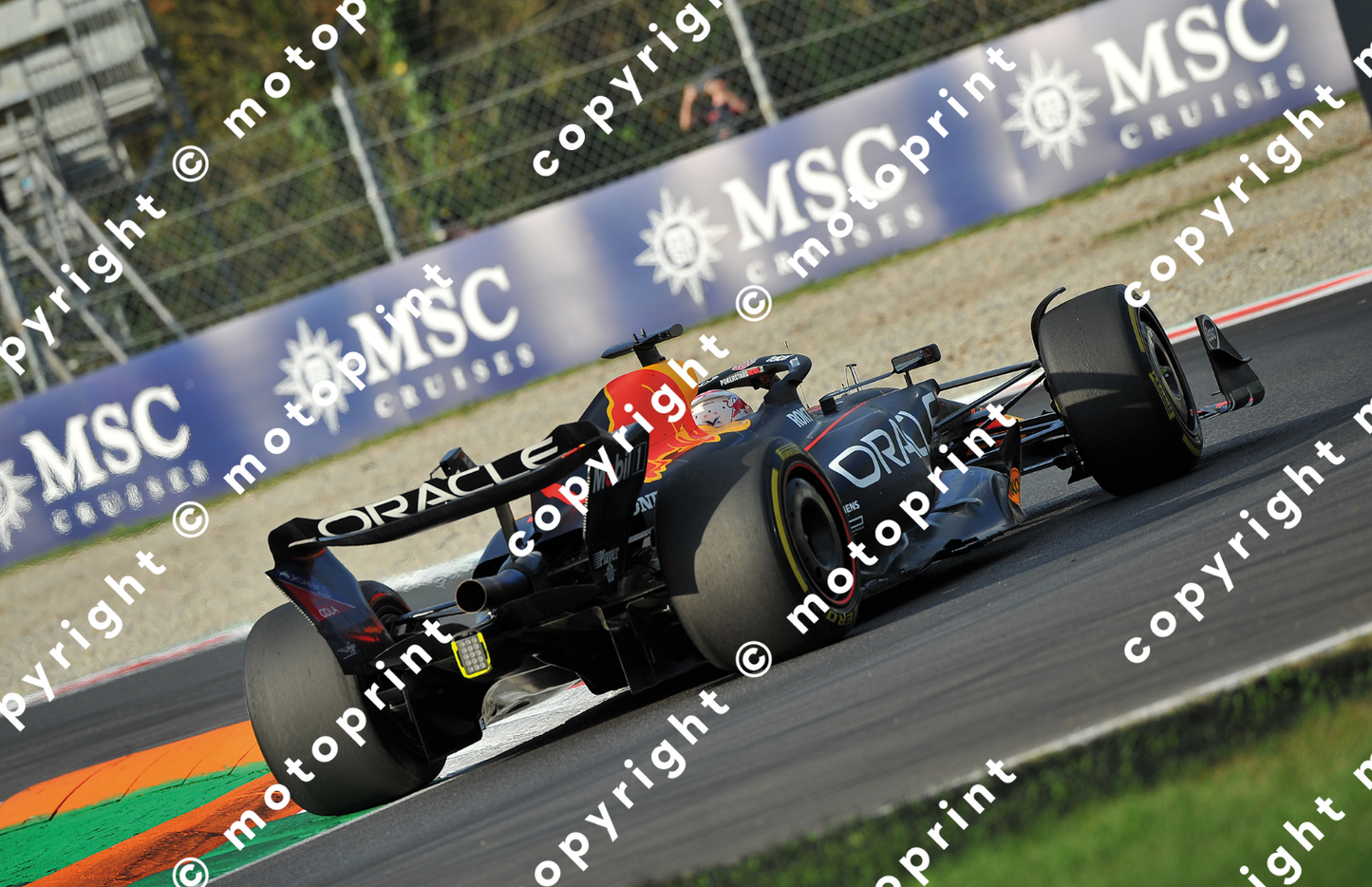 2023 M.Verstappen Red Bull GP Monza (courtesy Paolo D'Alessio)