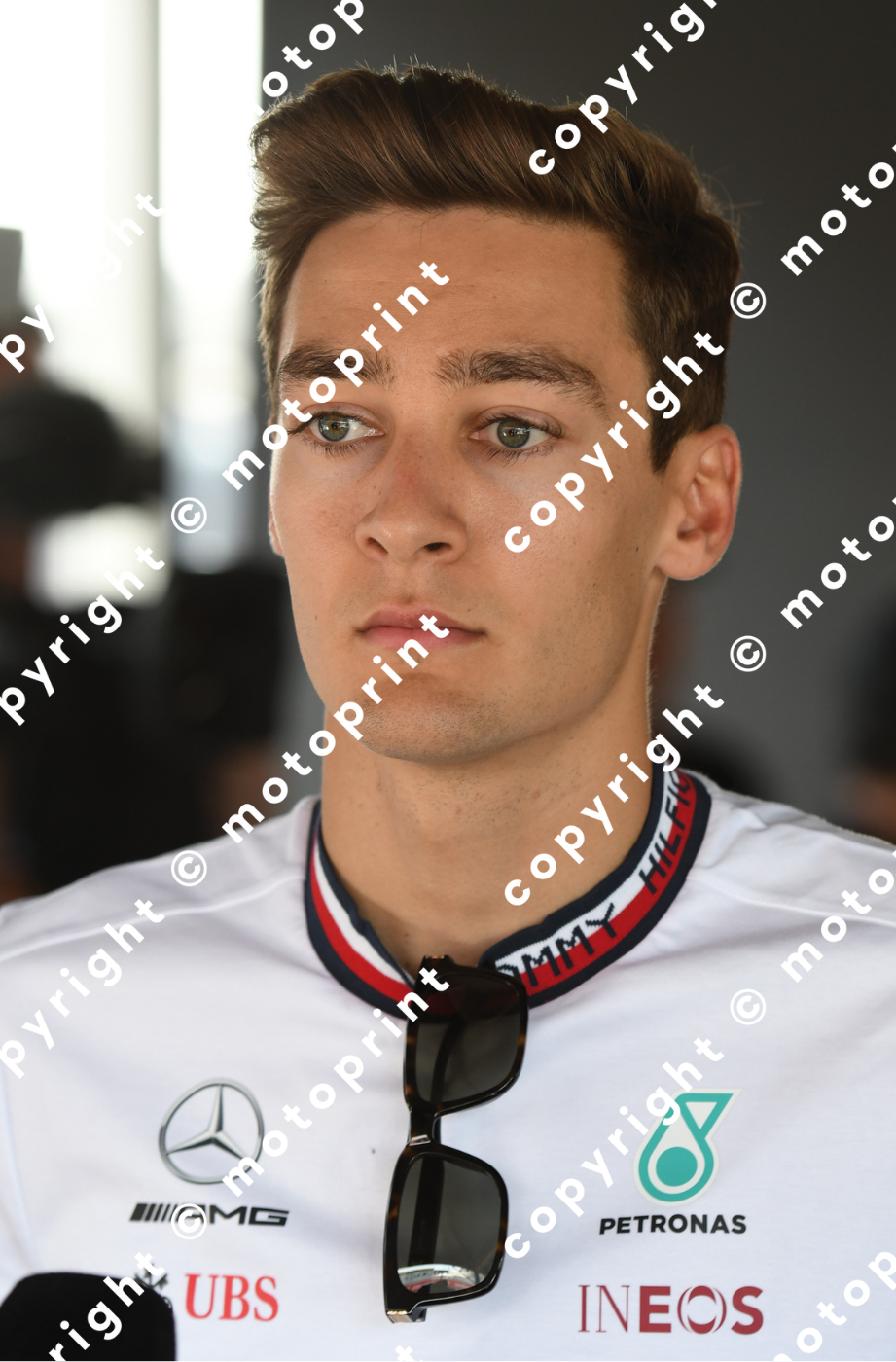 2024 G-Russell Mercedes portrait (courtesy Paolo D'Alessio)