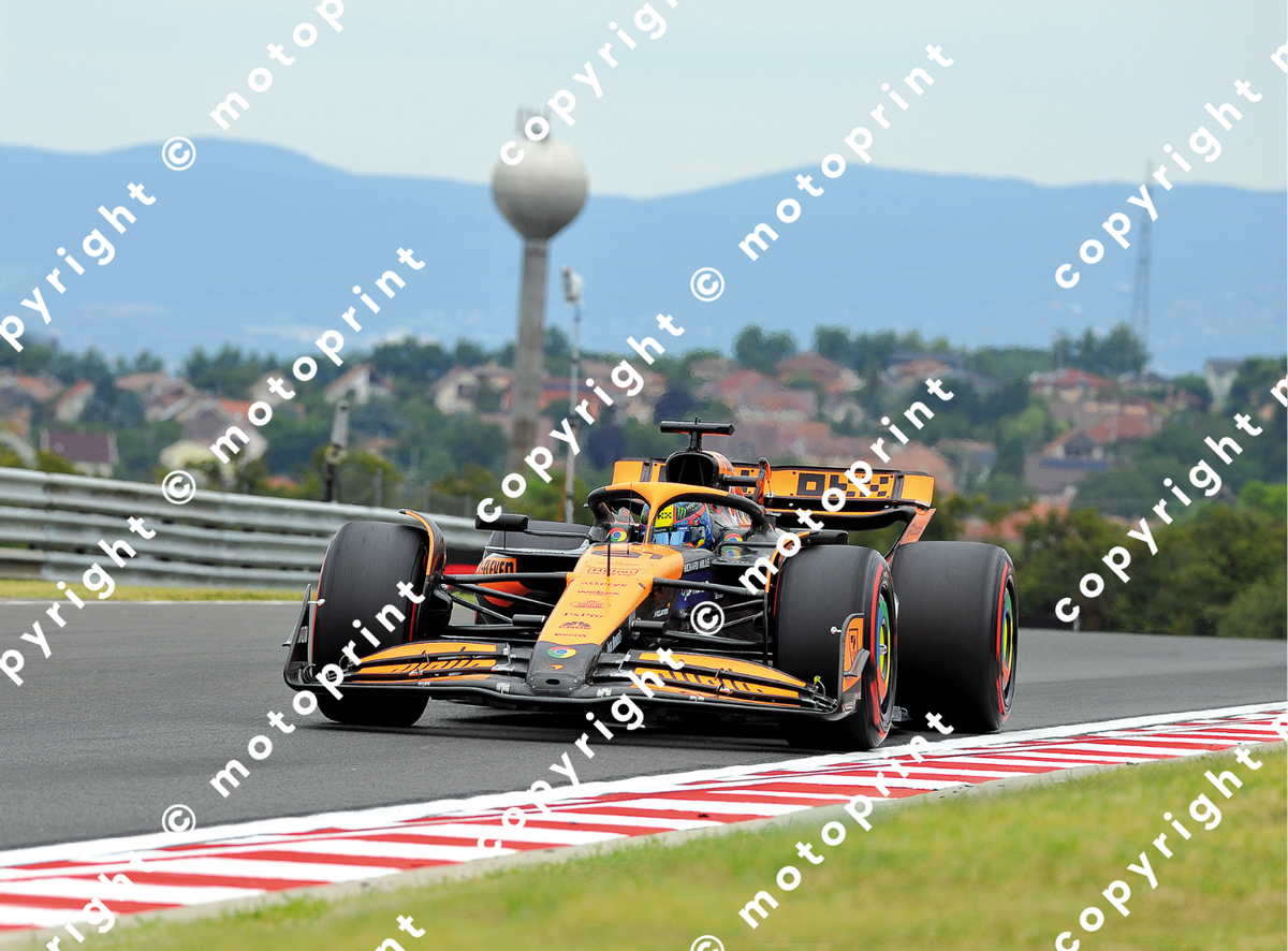2024 O.Piastri McLaren GP Hungary (courtesy Paolo D'Alessio)