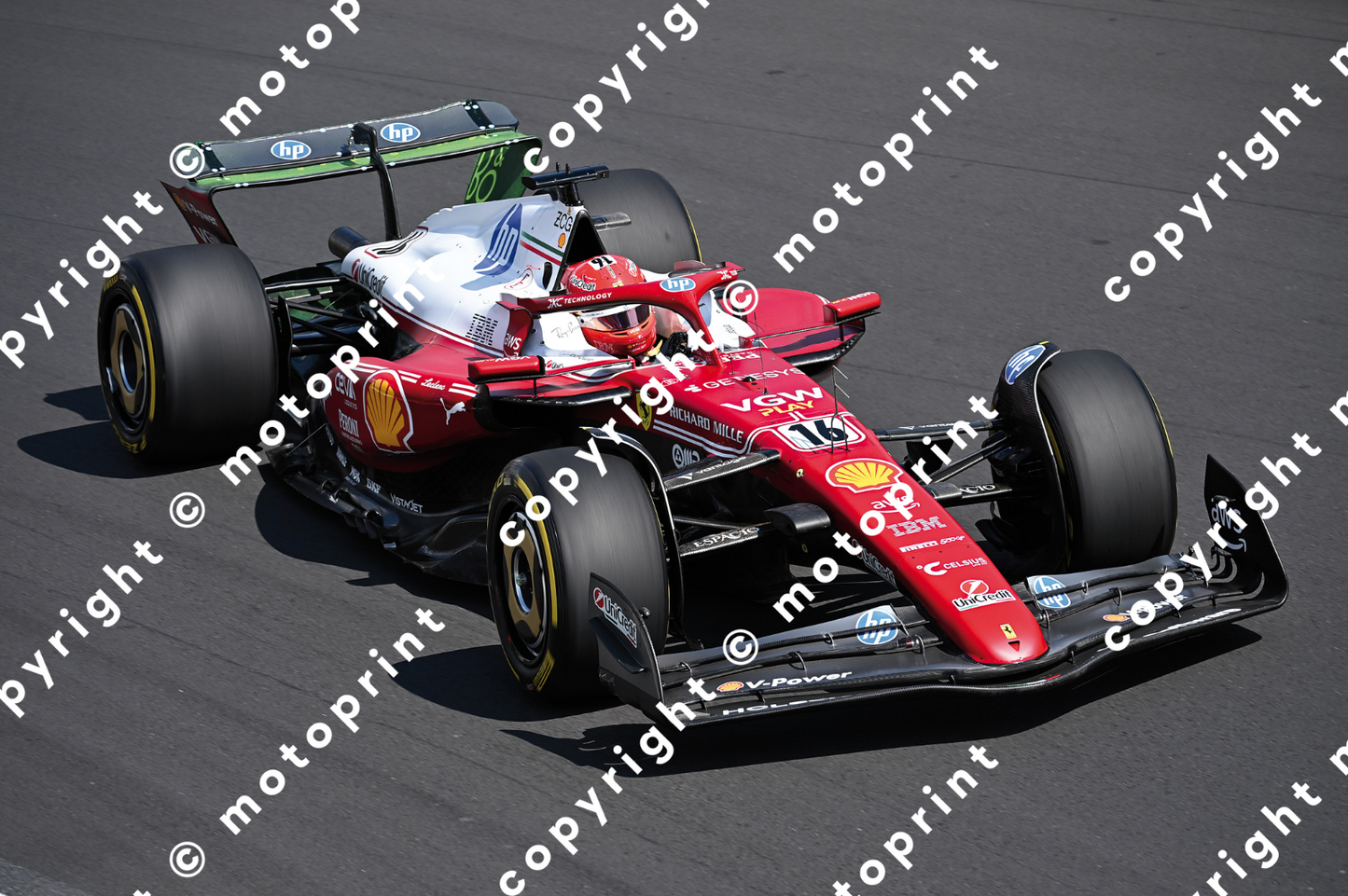2025 C.Leclerc Ferrari GP Italy (courtesy Paolo D'Alessio)