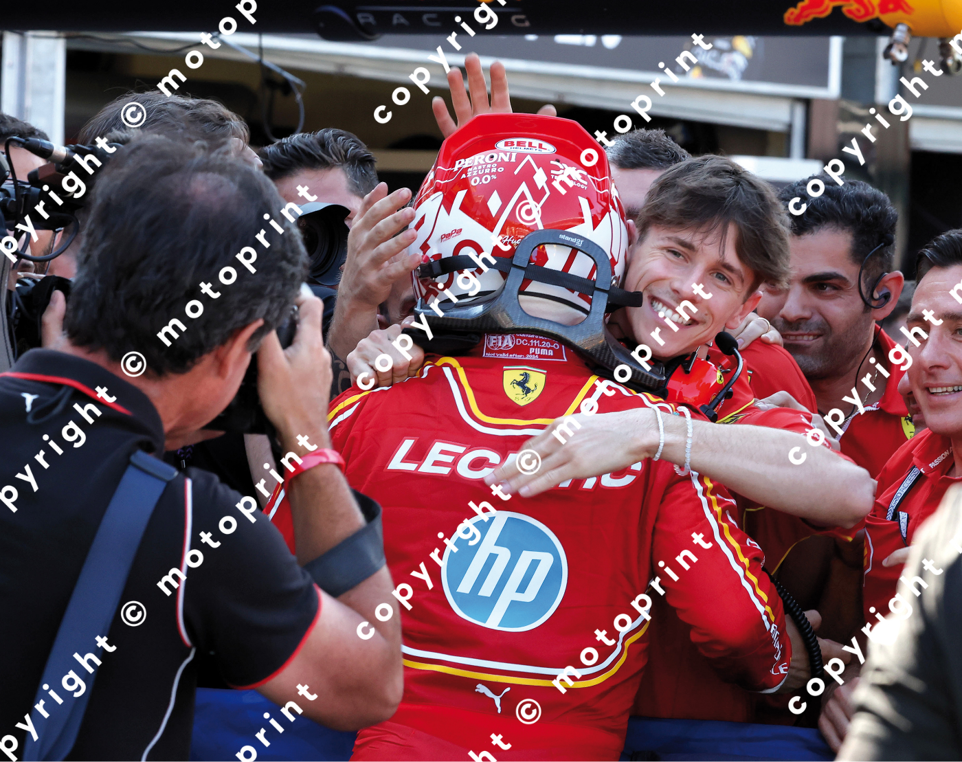 2024 C.Leclerc GP Monaco winner (courtesy Paolo D'Alessio)
