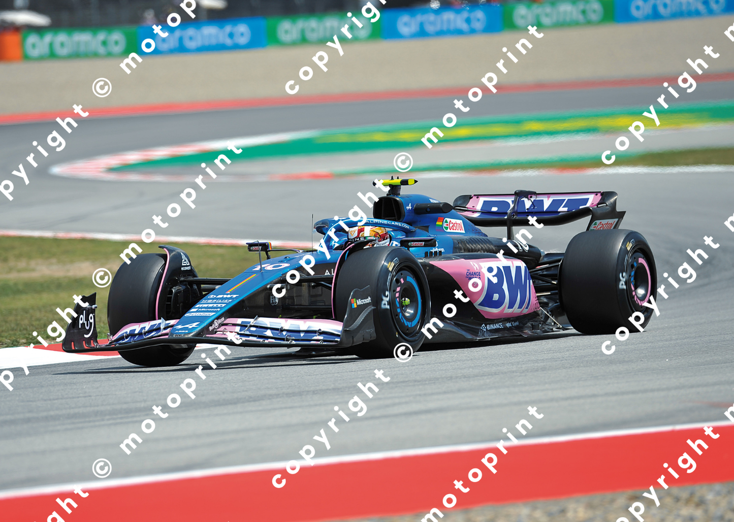 2023 P.Gasly Alpine GP Spain (courtesy Paolo D'Alessio)