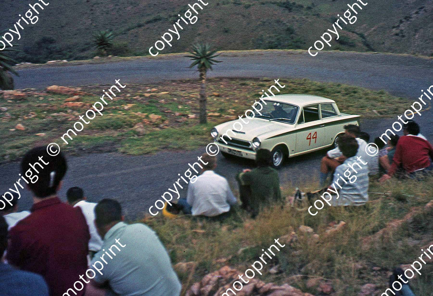 a 081 1963 Krugersdorp HIllclimb Lotus Cortina #44