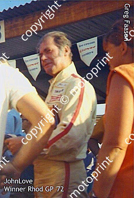 a 1972 Rhod GP John Love 1st courtesy G Faasen