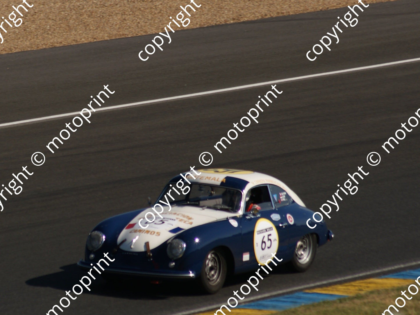 grid 2 65 Porsche 356 Pre A Rahim Aga Khan, Andrew Prill, Richard Clark race (75)