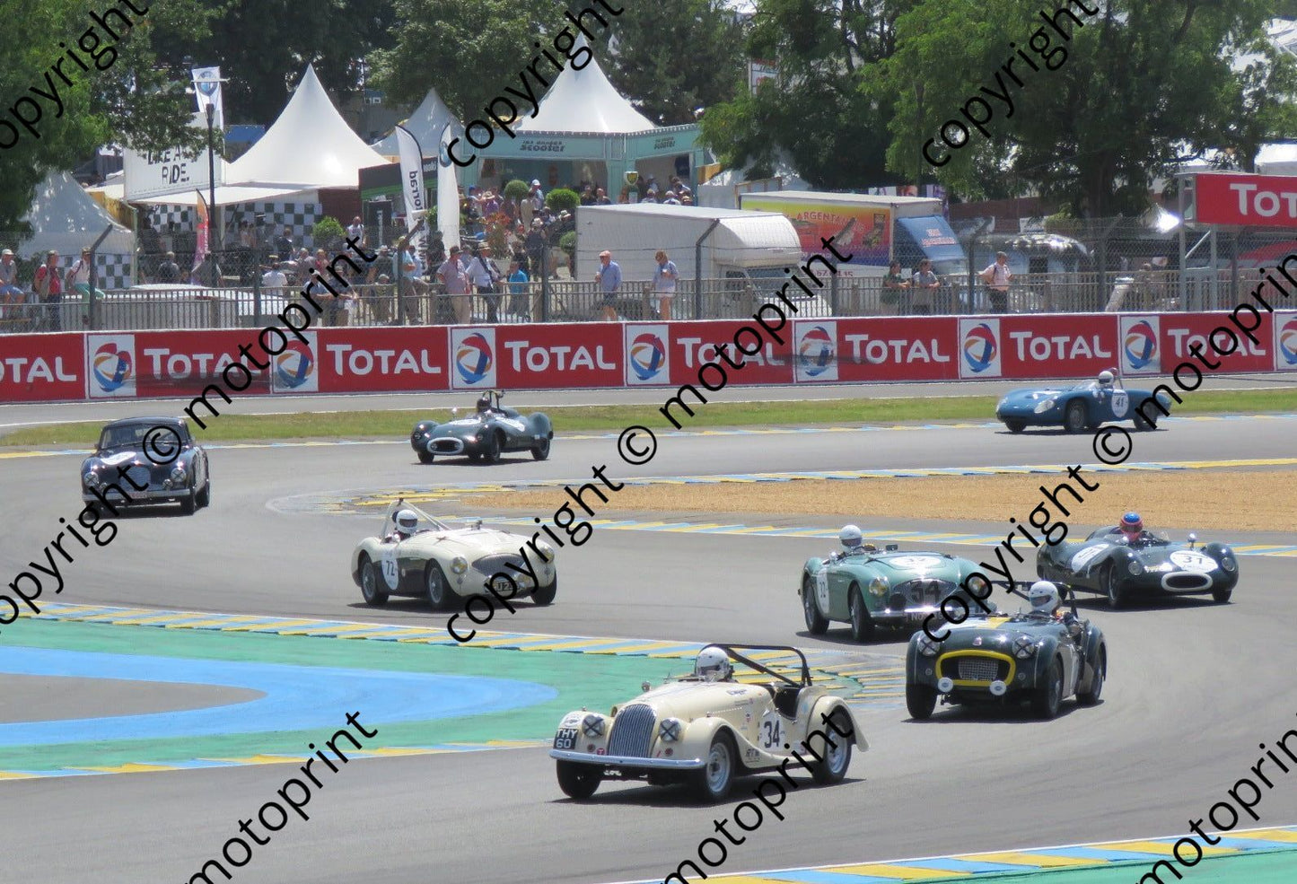 grid 2 72 Austin Healey white 32 green Austin Healey 34 Morgan, 17 TR2 (4)