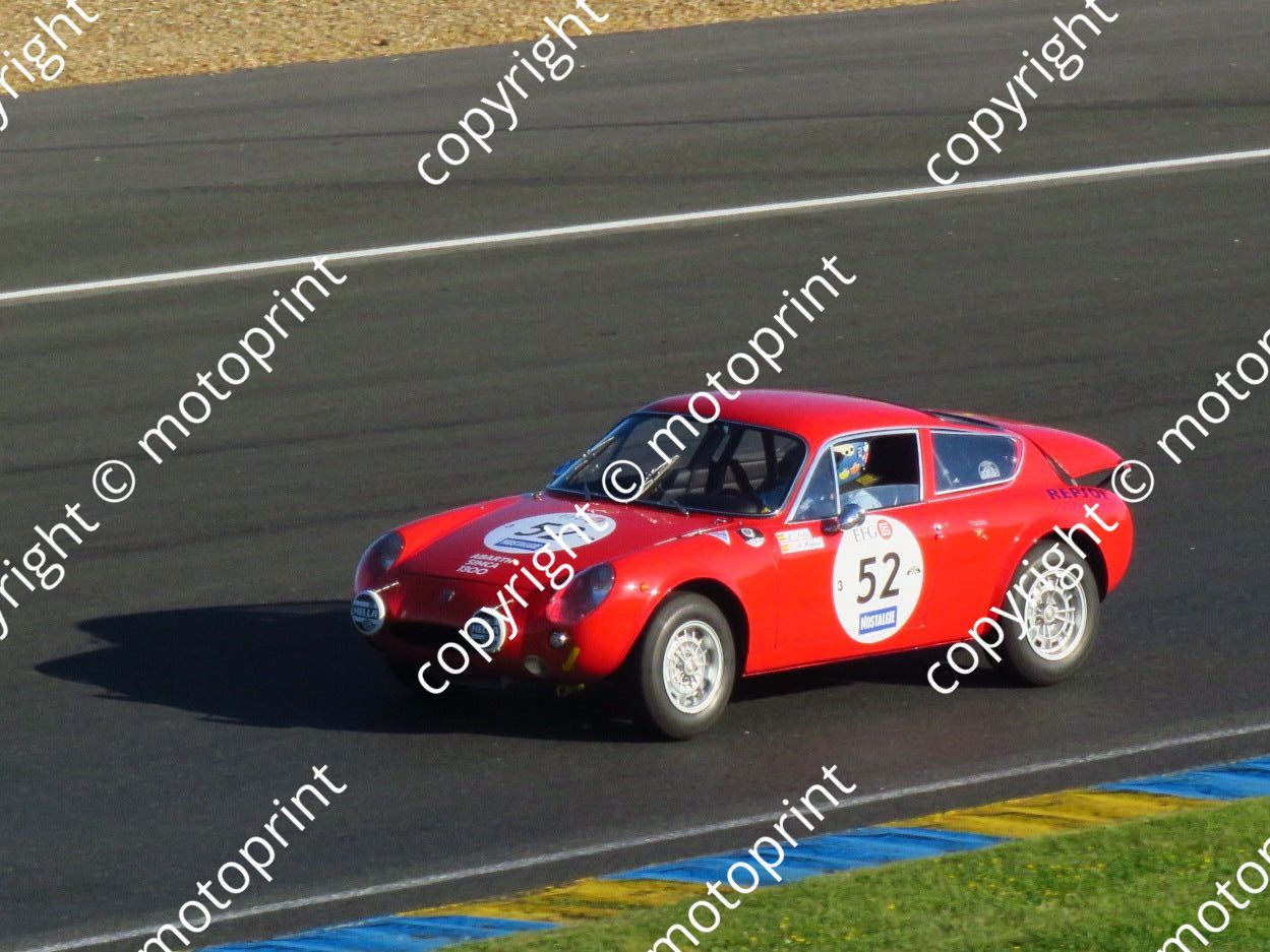 grid 3 52 Abarth Simca Luis Delso, Carlos de Miguel, Javier Revenga, Fransisco Serrano Sat pm (5)