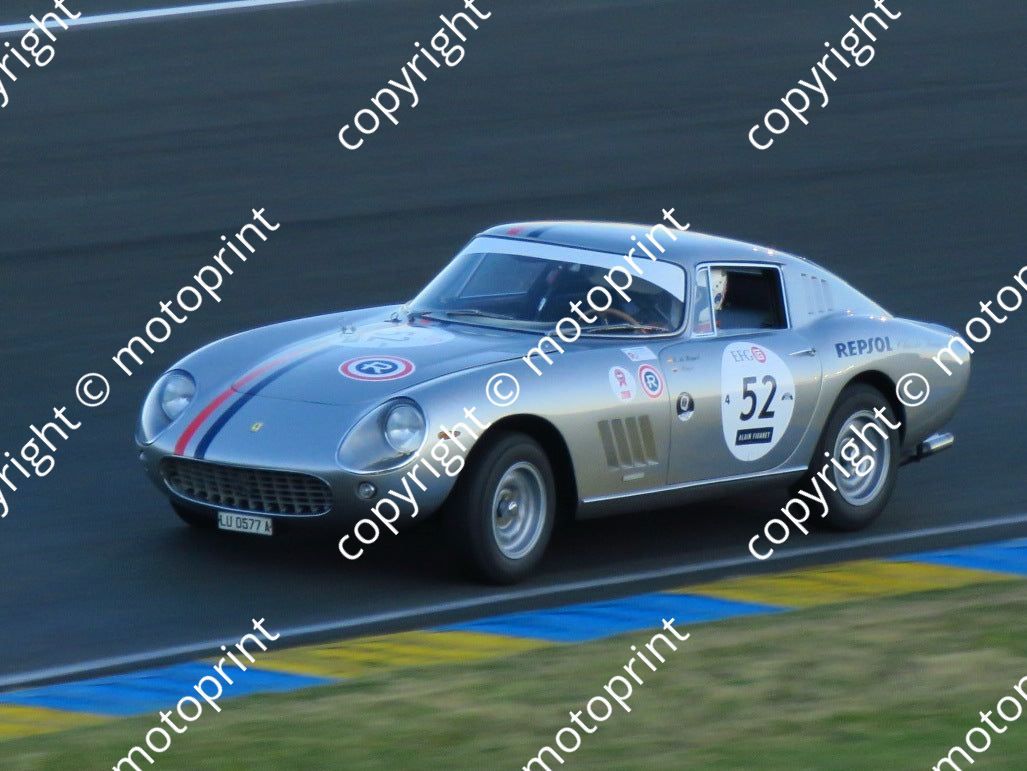grid 4 52 Ferrari 275GTB Carlos De Miguel, Luis Delso, Camilo Steuer Sat evening (19)