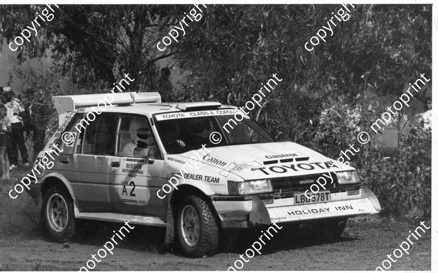 or 1988 Nissan Intnl Damseaux Bonavede 4x4 turbo Toyota 055