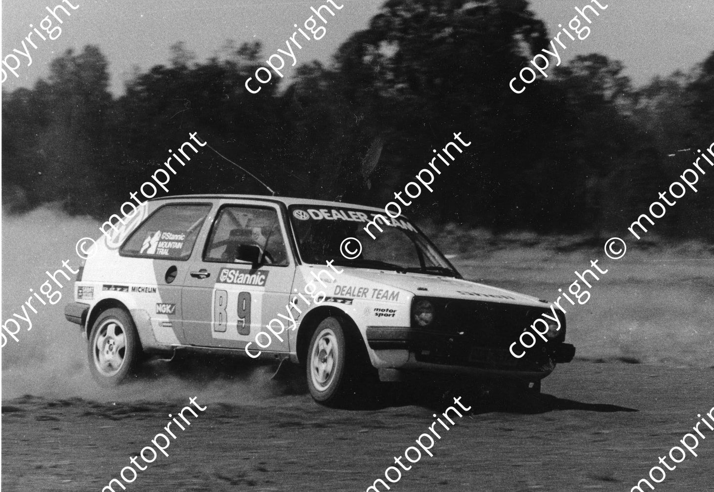 or 1990 Stannic Mtn Trial G Hall M Botha Golf GTi 111