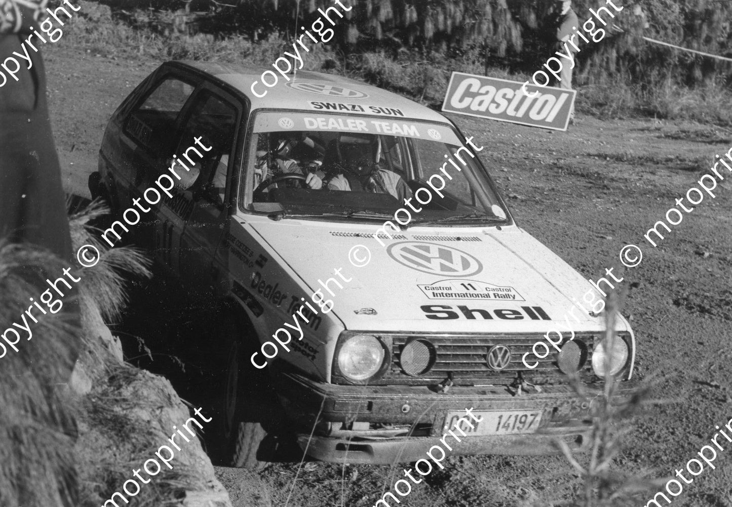 or 1991 Castrol Coetzee Harrington Golf GTi 121