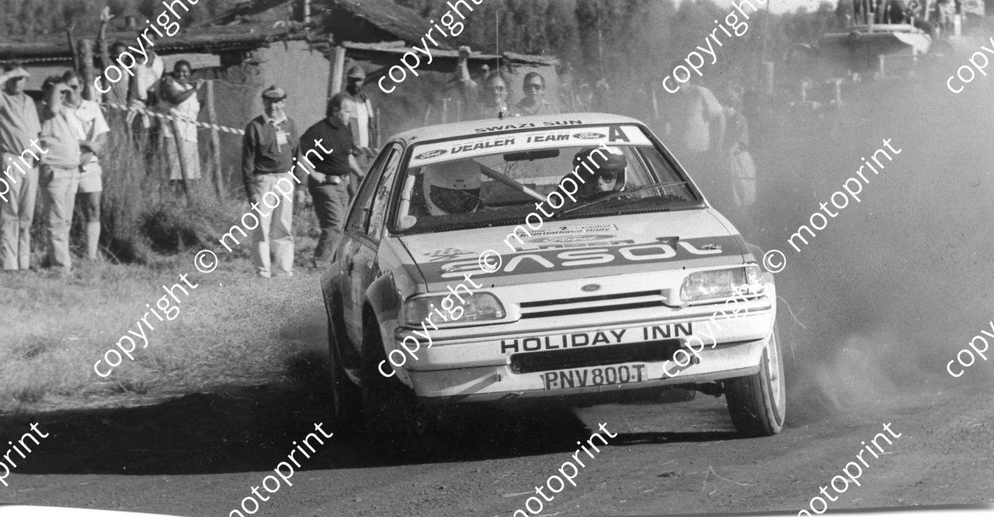 or 1991 Castrol Intnl vd Merwe Ford Laser 161