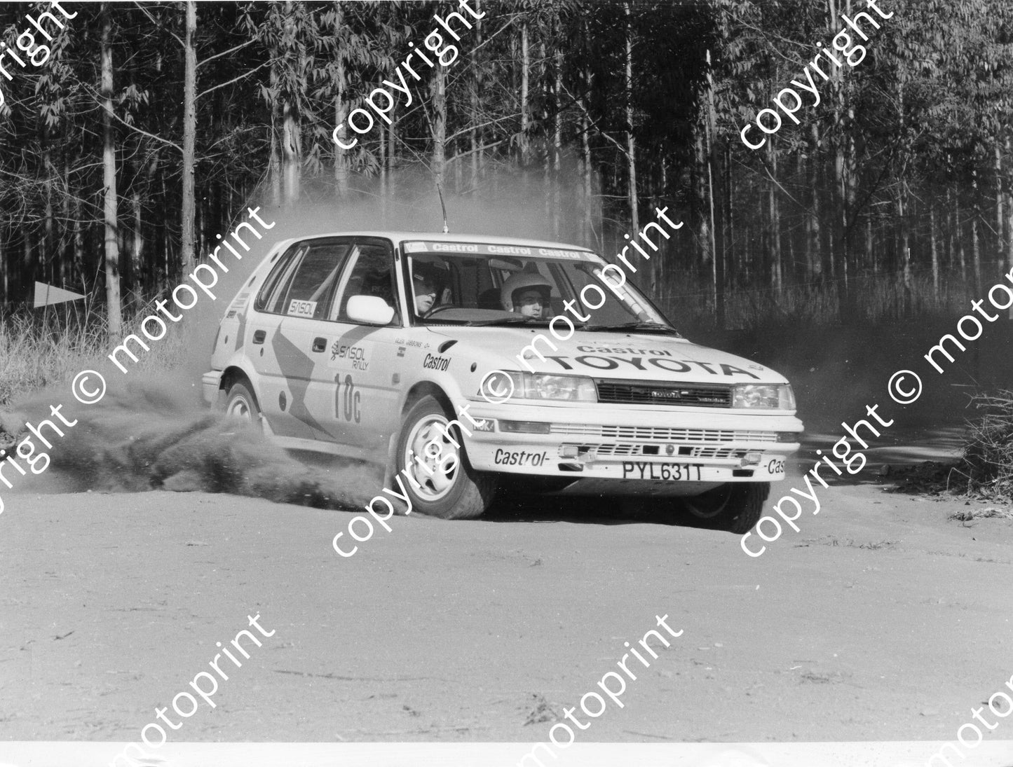 or 1992 Sasol Rally Gibbons Reeler Class C Conquest RSi 160