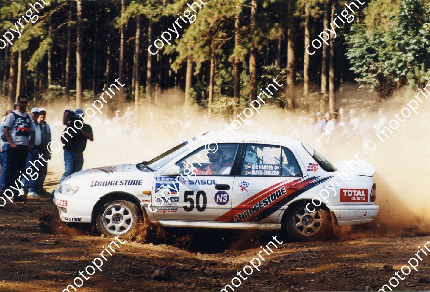 or 1999 Sasol Rally H Grobler N Hadden Sentra 200STi 201