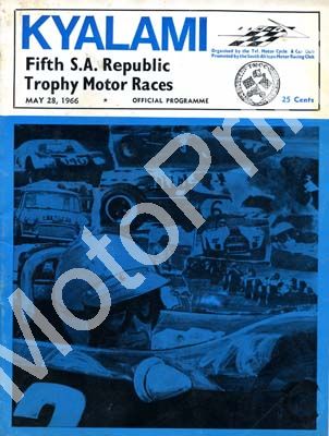 1966 Republic Trophy; digital scans cover, entry lists, sold digital format and price only