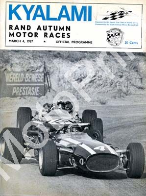 1967 Rand Autumn; digital scans cover, entry lists, sold digital format and price only
