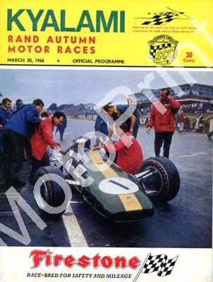 1968 Rand Autumn; digital scans cover, entry lists, sold digital format and price only (incl allcomers handicap, pic)