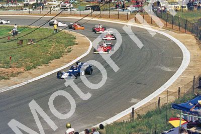 (thanks Stuart Falconer) a 447 1975 SA GP opening laps Depailler Tyrrell 007-4; Regazzoni, E Fittipaldi, Lauda, Brambilla