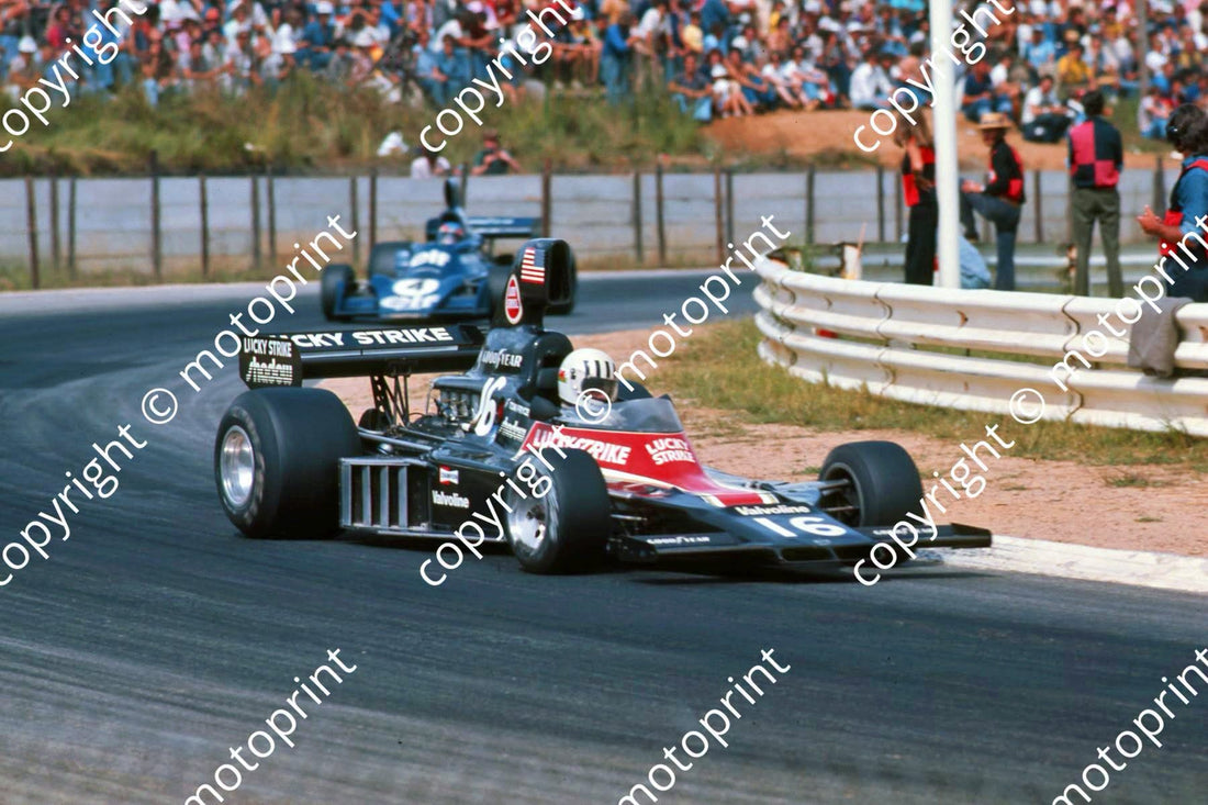 Tom Pryce. Shadow DN5-2A. Kyalami, 1976 SA Grand Prix!