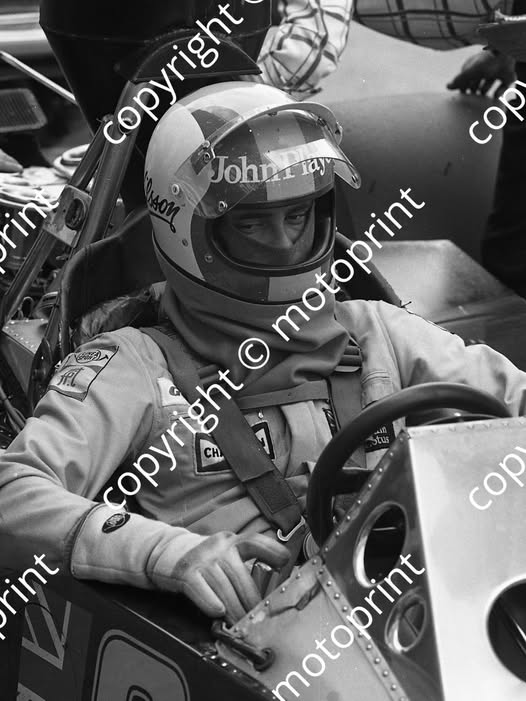 An amazingly intimate, intense look behind the visor!