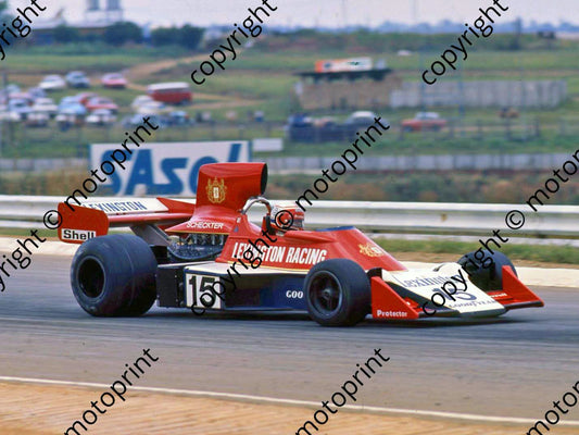 Both Scheckter brothers lining up on the Grand Prix grid at Kyalami!