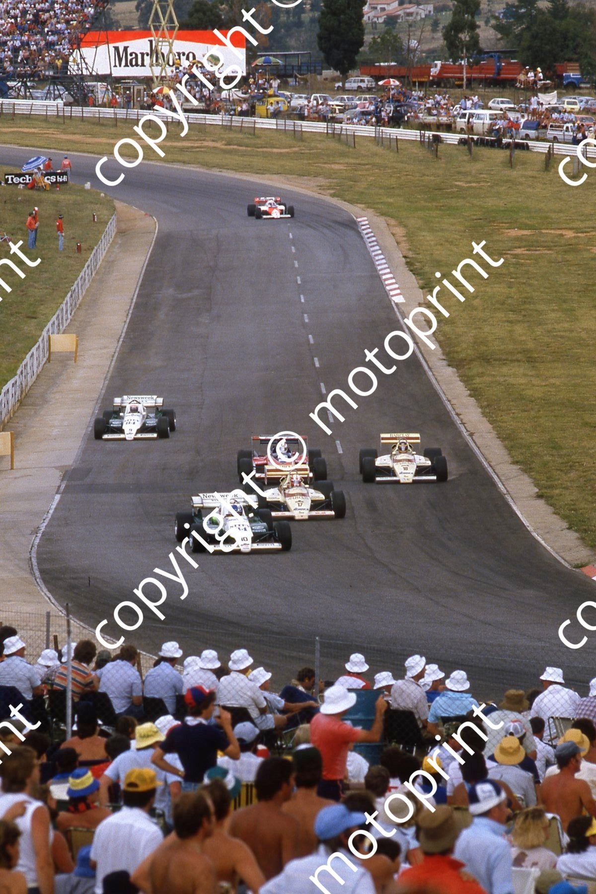 0 group Palmer, Surer, Cecotto, Boutsen, Alliot (Courtesy Roger Swan) 996