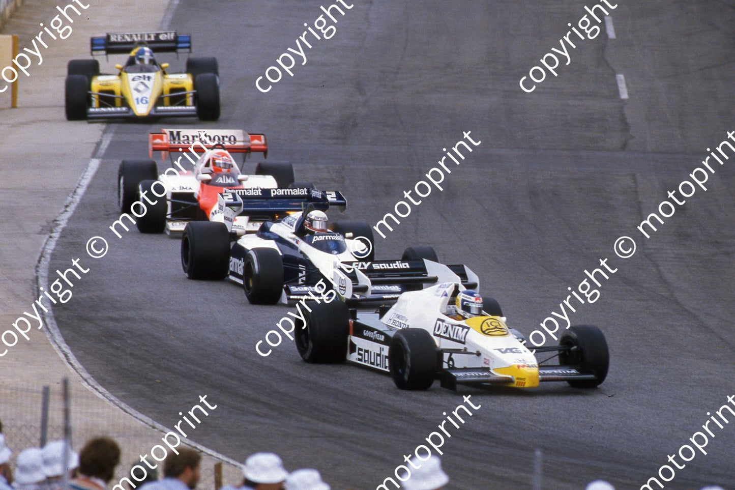 0 group Rosberg, Fabi, Lauda, Warwick (courtesy Roger Swan) 506