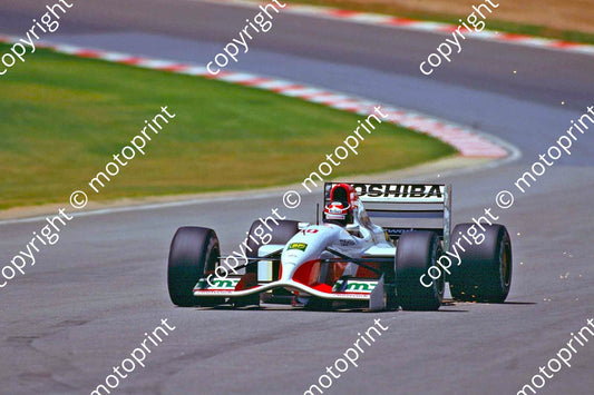 10 Aguri Suzuki Footwork FA13 07719 (Courtesy Roger Swan)