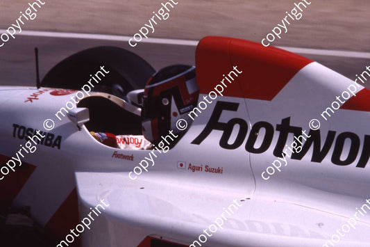 10 Aguri Suzuki Footwork FA13 scan 10x15 cm (courtesy Roger Swan)466 - Copy