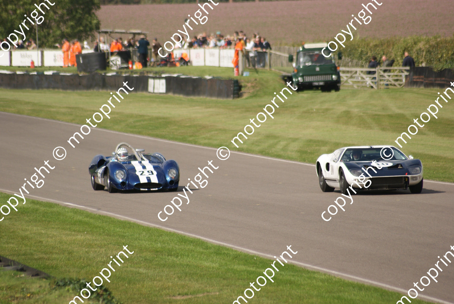 10 Richard Meins GT40 prototype 29 Keith Ahlers Cooper Monaco practice  (6)