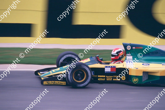 12 Johnny Herbert Lotus 102D 05678 (courtesy Roger Swan)