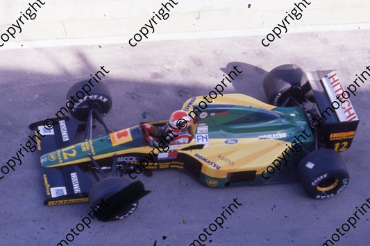 12 Johnny Herbert Lotus 102D A4 scan 05676 (courtesy Roger Swan)