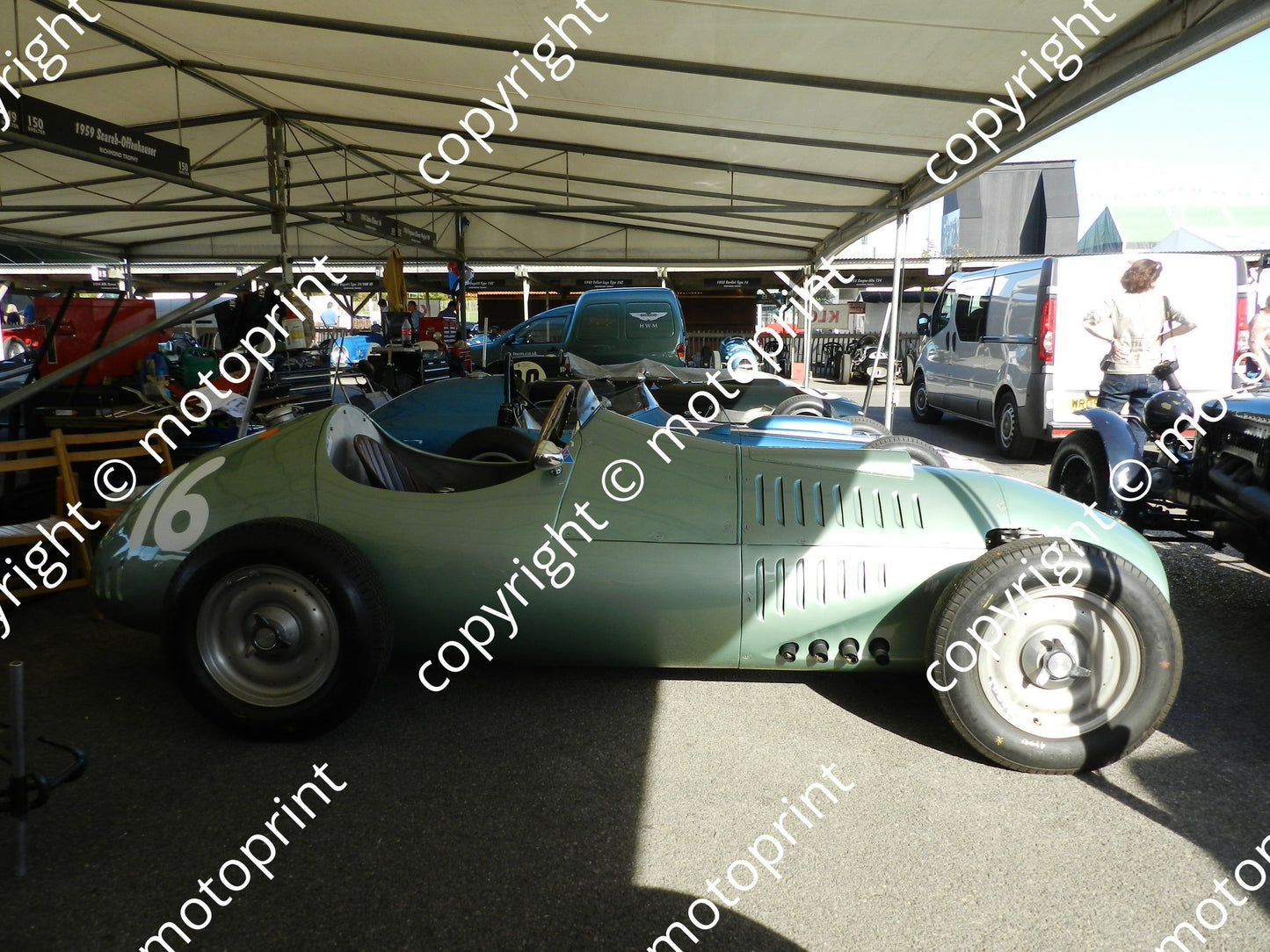 16 Kieft Climax GP Godiva V8 eng