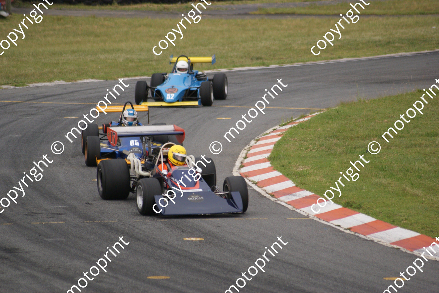 17 Greg Mills SANA Buick; 85 Mike Ward F3 Reynard 853; 52 Roddy Mills Pilbeam MP52 (1)
